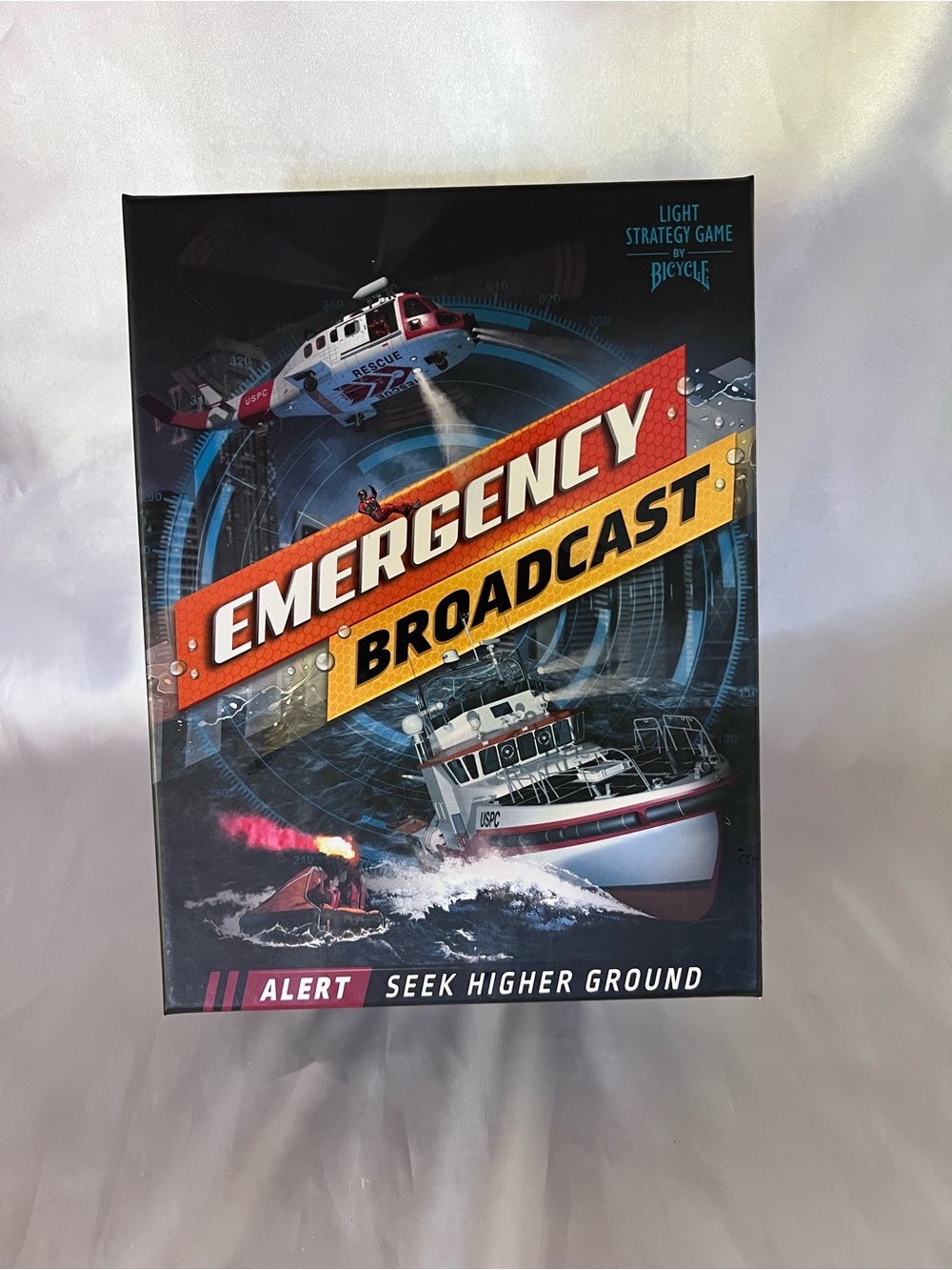 Emergency Broadcast Strategy Game by Bicycle  New in Sealed Box